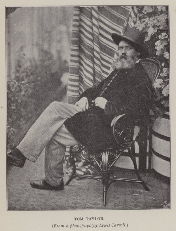 Tom Taylor (s/b fotoğraf) by Charles Lutwidge Dodgson