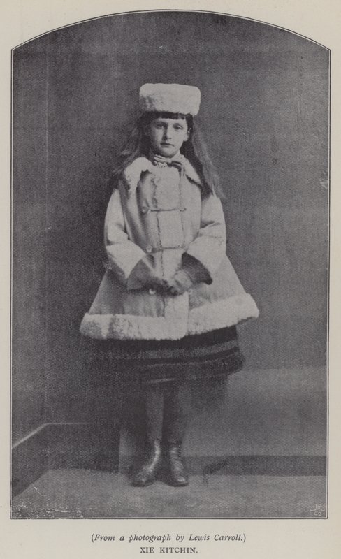 Xie Kitchin (s/b fotoğraf) by Charles Lutwidge Dodgson
