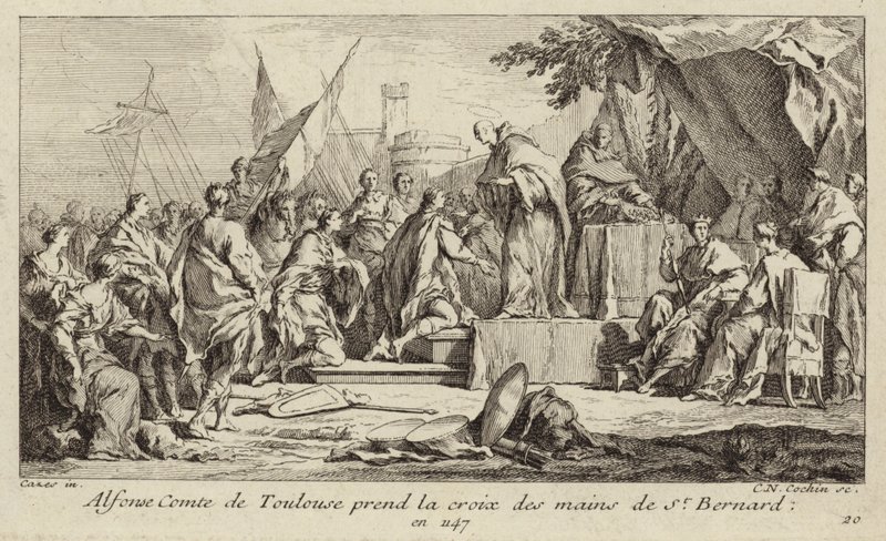 Toulouse Kontu Alfons I, Haç