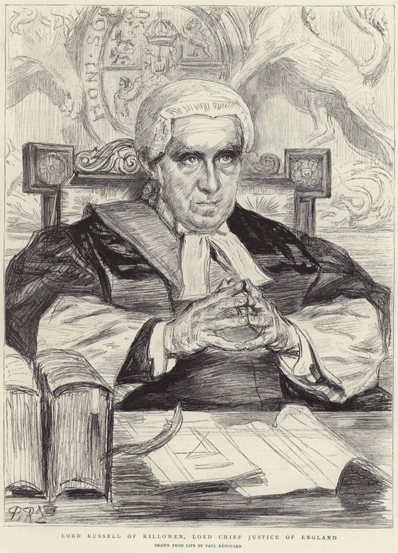 Killowen Lord Russell (lito) by Charles Paul (after) Renouard