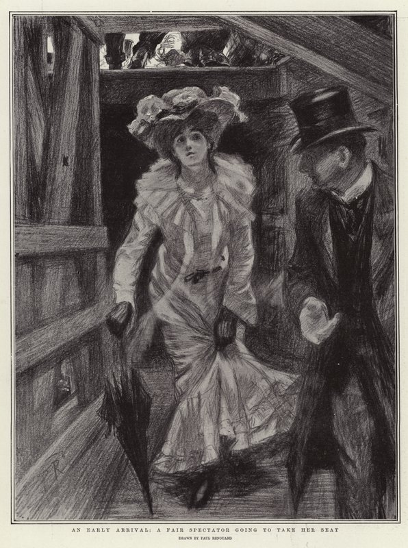 Erken Geliş, Yerini Alacak Adil Bir Seyirci by Charles Paul Renouard