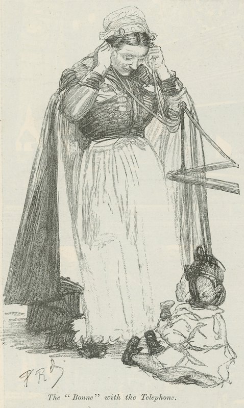 Telefon ile Bonne by Charles Paul Renouard