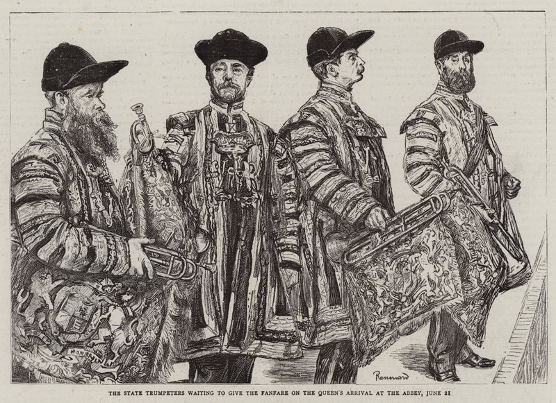 Majesteleri Kraliçe'nin Jübilesi by Charles Paul Renouard