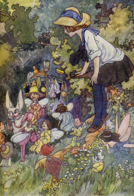 Peri Masalları Ülkesine Bir Bakış (renkli taş) by Charles Robinson
