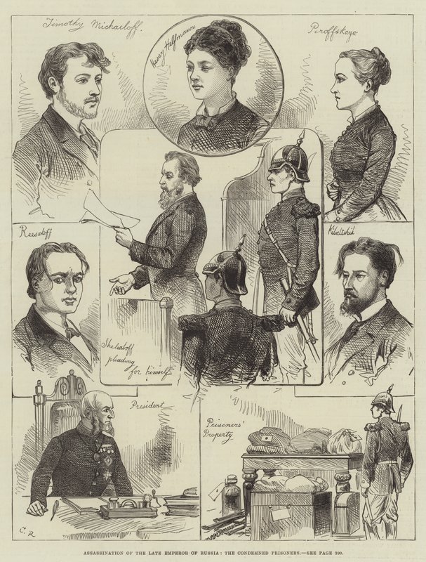 Rahmetli Rusya İmparatoru Mahkumlara Suikast by Sir John Charles Robinson