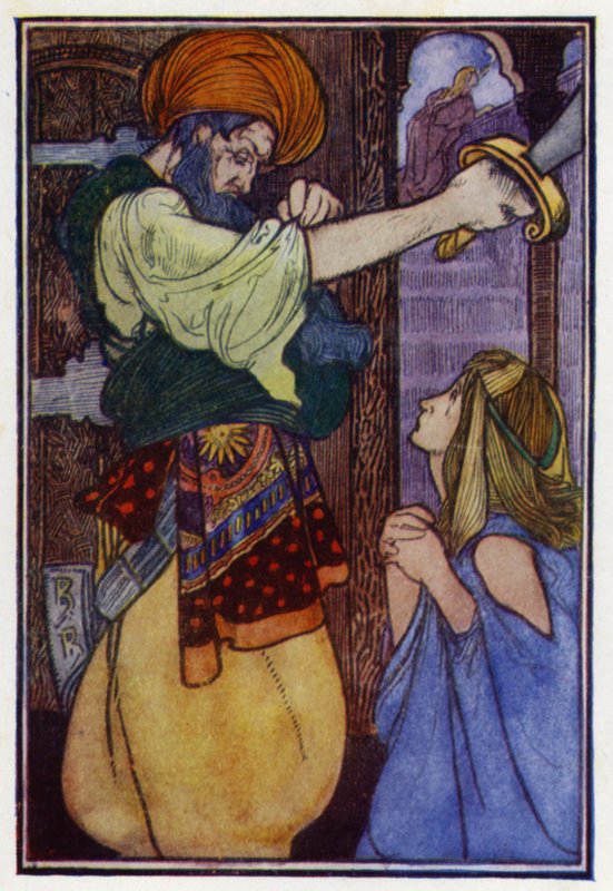Mavi Sakal (renkli taş) by Charles Robinson
