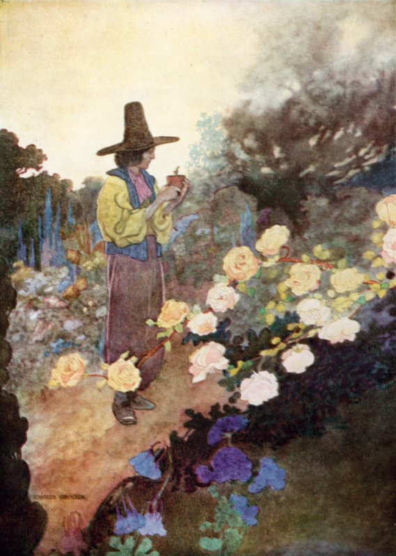 Hans bahçesinde by Charles Robinson