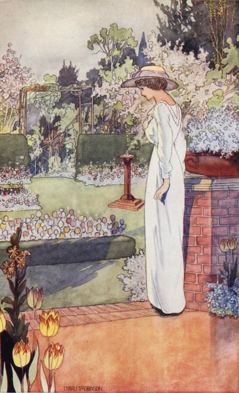 Duygusal Bahçemiz: Hollanda Bahçesi (renkli taş) by Charles Robinson