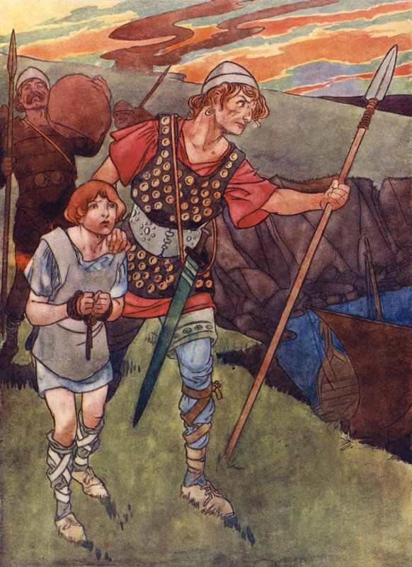 Patrick, tutsak olarak yanına aldığı birkaç genç arasındaydı. by Charles Robinson