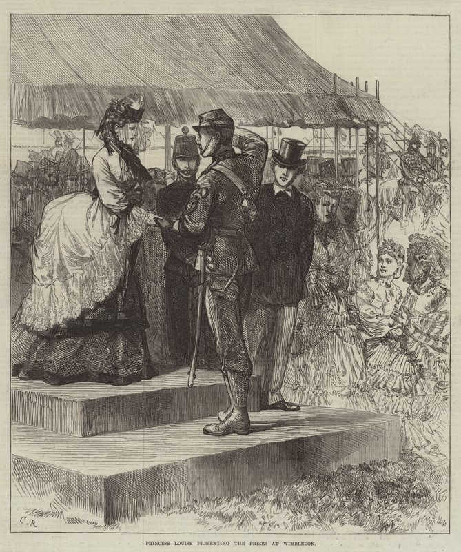 Prenses Louise, Wimbledon