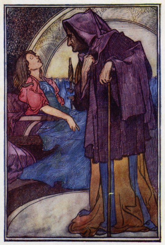 Uyuyan Güzel (renkli taş) by Charles Robinson