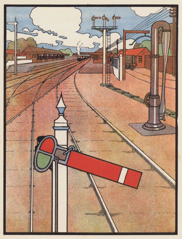 Demiryolu Kavşağı by Charles Robinson