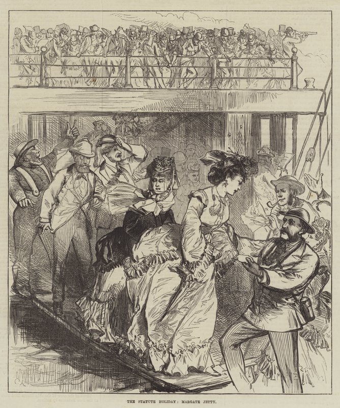 Heykel Tatili, Margate İskelesi by Sir John Charles Robinson