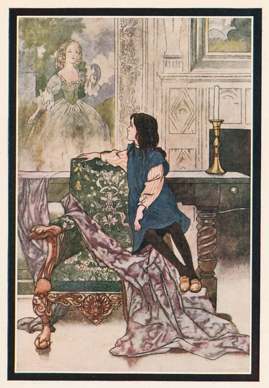 Kendisi gibi bir Sert, Düz Küçük Kız vardı by Charles Robinson