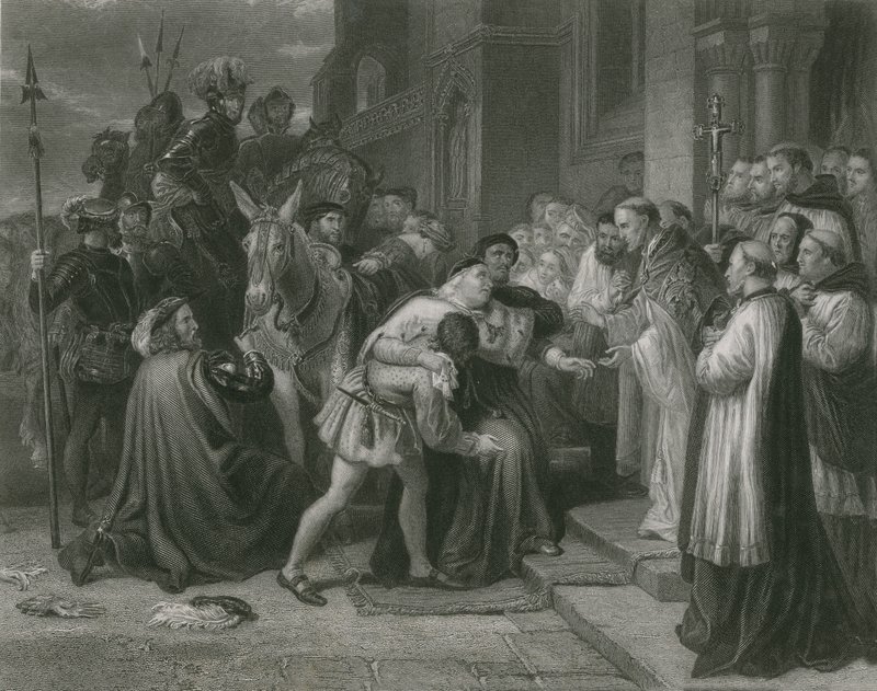 Wolsey, Leicester Manastırı