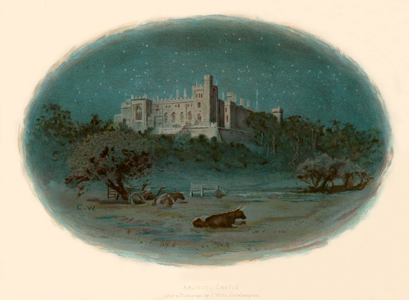 Arundel kalesi by Charles Wilkinson