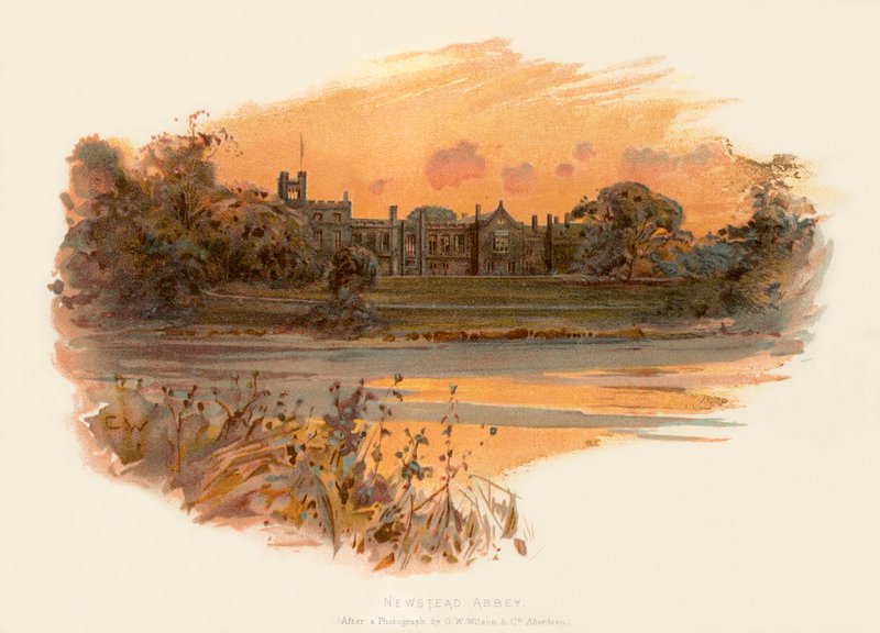 Newstead Manastırı by Charles Wilkinson