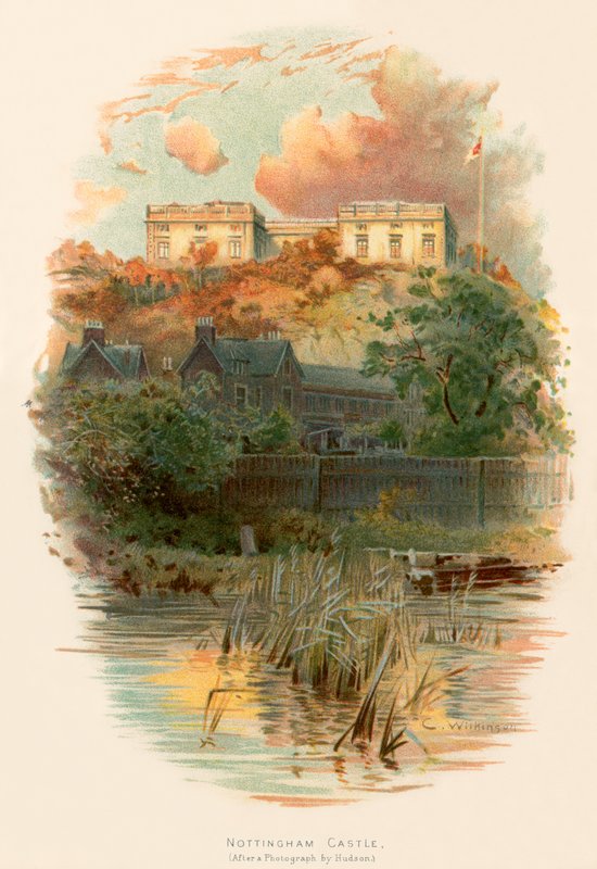Nottingham kalesi by Charles Wilkinson