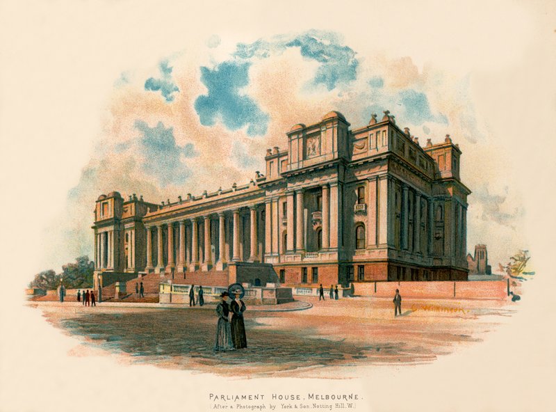 Parlamento Binası, Melbourne by Charles Wilkinson
