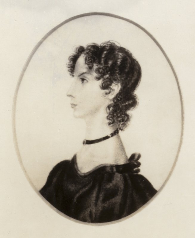 Anne Bronte (1820-1849), İngiliz romancı ve şair by Charlotte Bronte