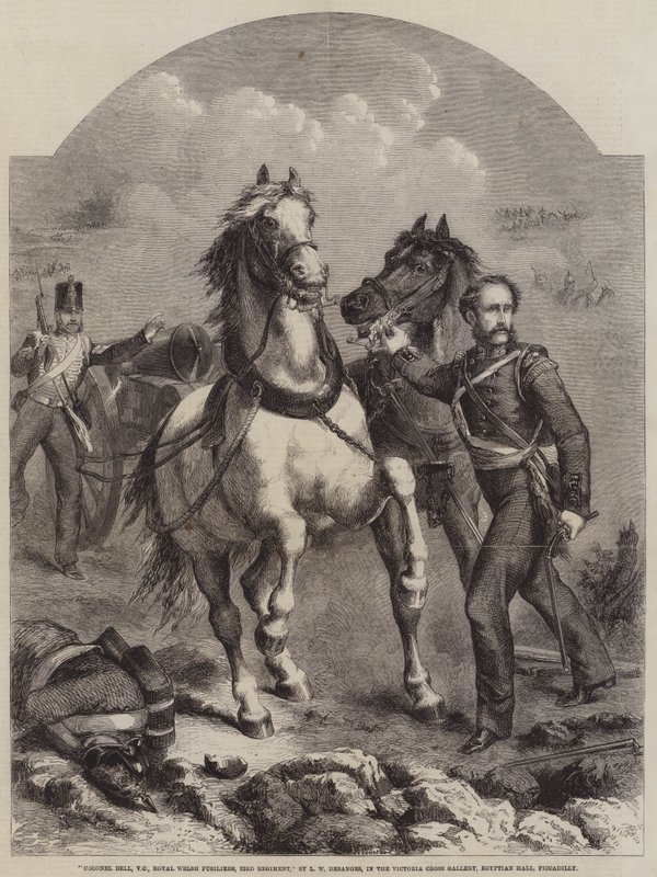 Albay Bell, VC, Kraliyet Galler Piyadeleri, 23. Alay by Chevalier Louis William Desanges
