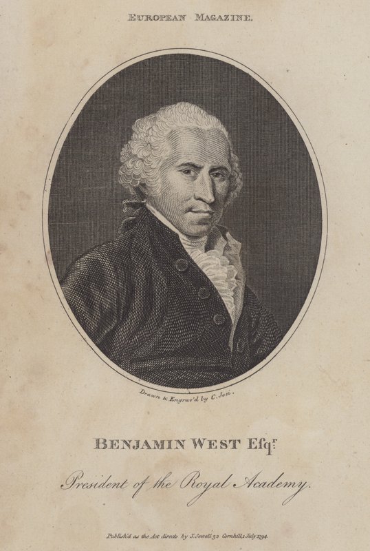 Benjamin West, Anglo-Amerikan sanatçı by Christian Josi
