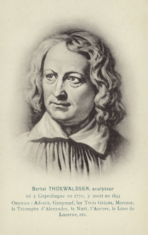 Bertel Thorvaldsen, Danimarkalı heykeltıraş by Christoffer Wilhelm Eckersberg
