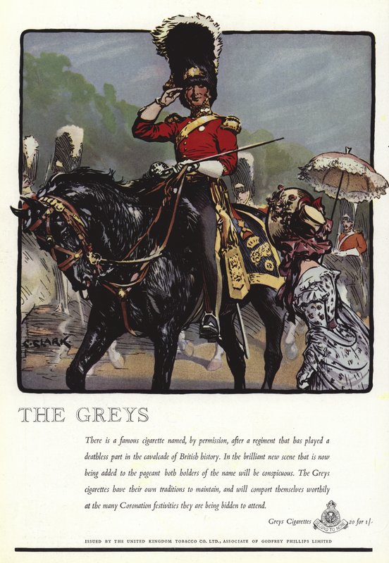 Grays sigaraları için reklam by Christopher Clark