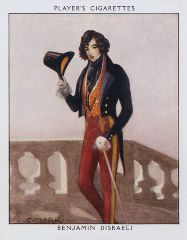 Benjamin Disraeli (renkli taş) by Christopher (after) Clark