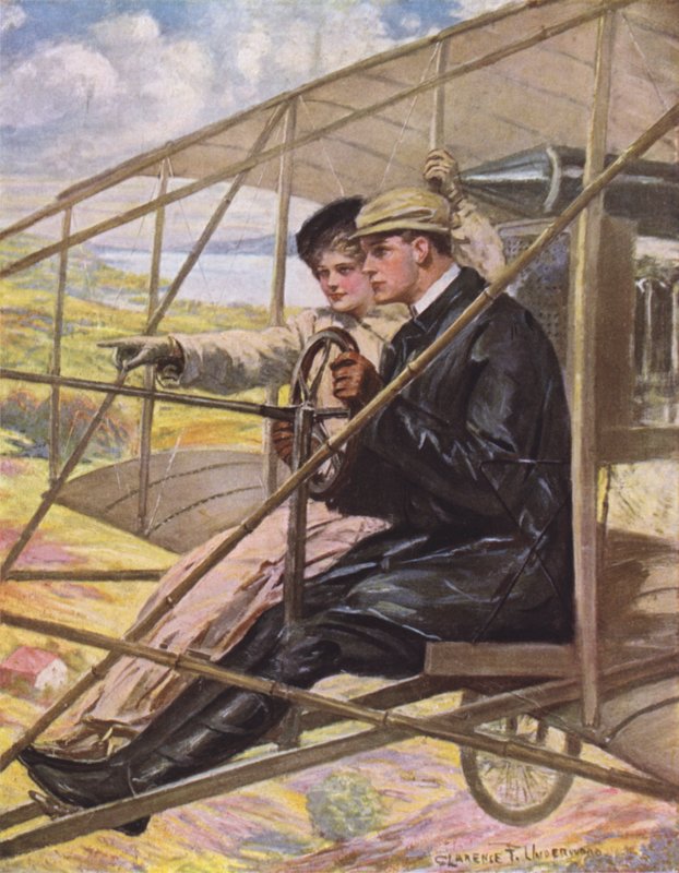 kanatlarda aşk by Clarence F. Underwood