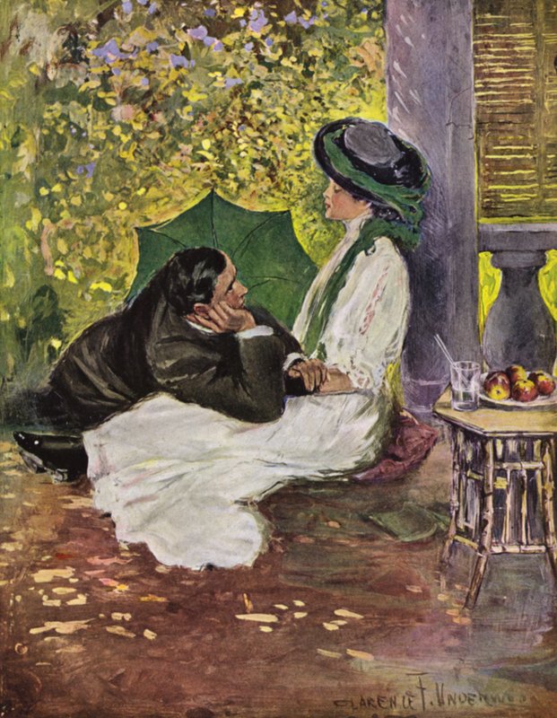 Aşkın Genç Rüyası (renkli taş) by Clarence F. Underwood