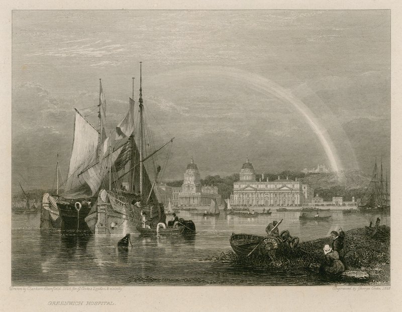 Greenwich Hastanesi, Londra by Clarkson Frederick Stanfield