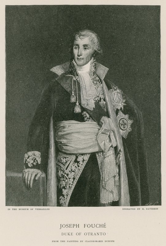 Joseph Fouche, Otranto Dükü by Claude Marie Dubufe