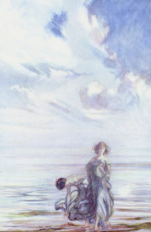 John Keats, Sonnet - GAW (renkli taş) by Claude Shepperson