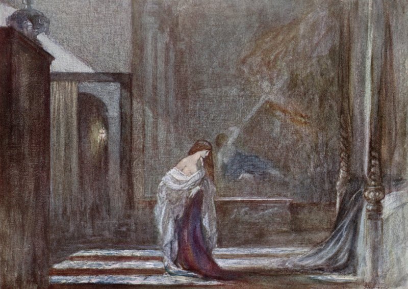 John Keats, Aziz Agnes Arifesi by Claude Shepperson