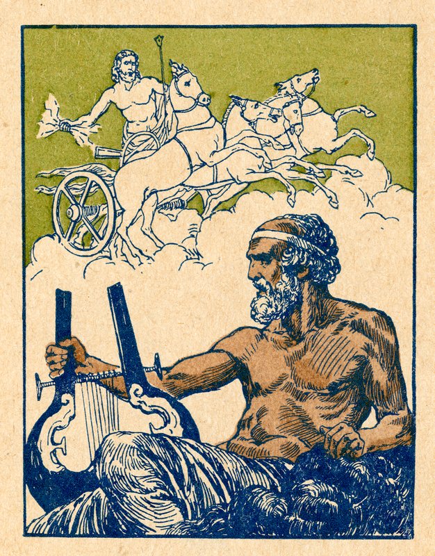 Illustration for the Iliad by Homer  by Clement Goutier