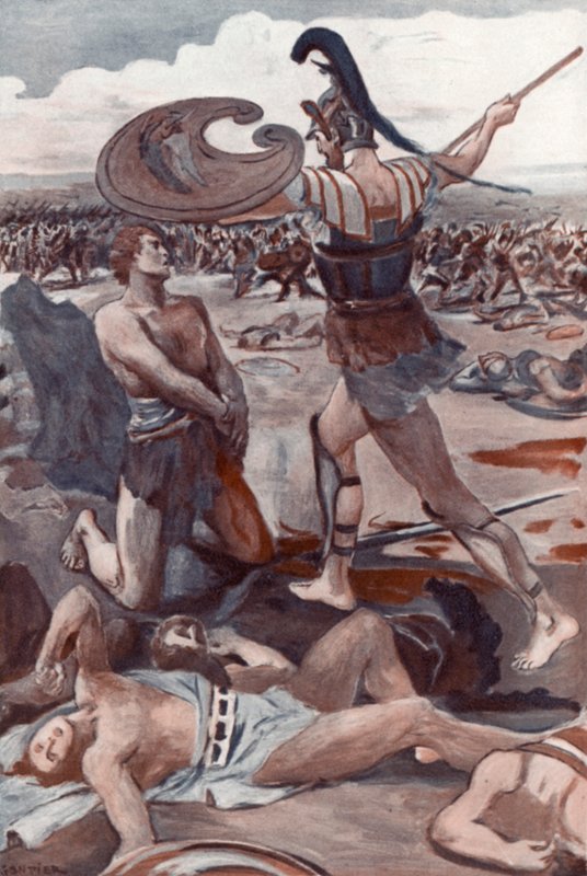 Homer tarafından İlyada için İllüstrasyon by Clement Goutier