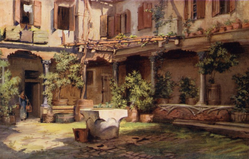 San Geronimo Avlusu, Venedik by Commendator Formilli