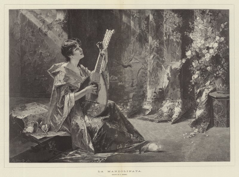 Mandolinata by Conrad Kiesel