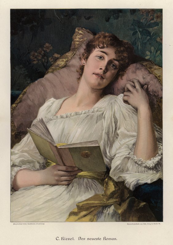 Son Roman (renkli gravür) by Conrad Kiesel