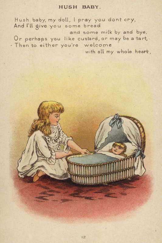Tekerleme: Hush Baby (chromolitho) by Constance Haslewood