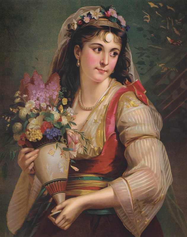 Spring  by Constant Joseph Brochart