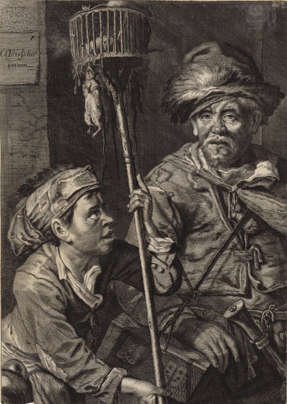 Sıçan yakalayıcılar by Cornelis Visscher
