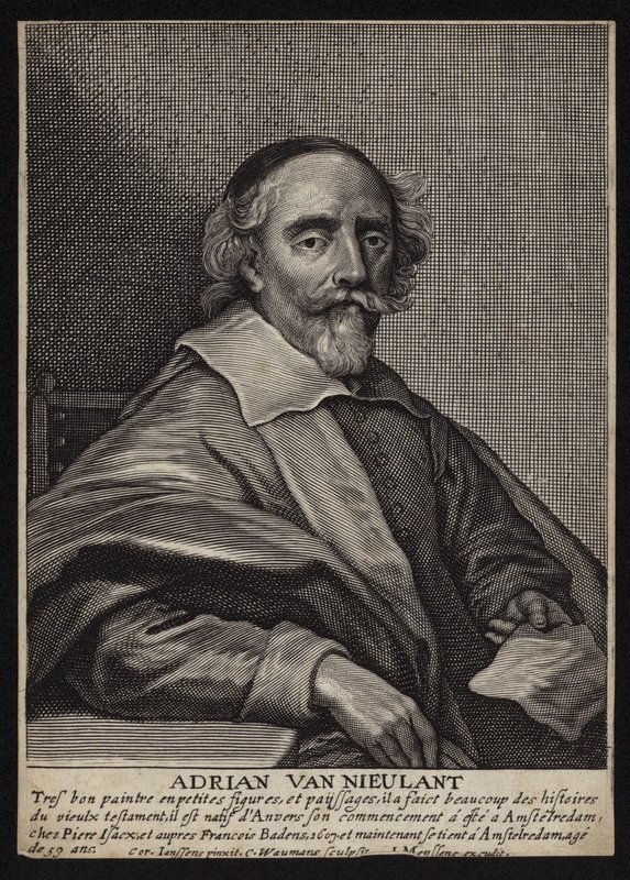 Adriaen van Nieulandt Genç by Cornelius Janssen van Ceulen