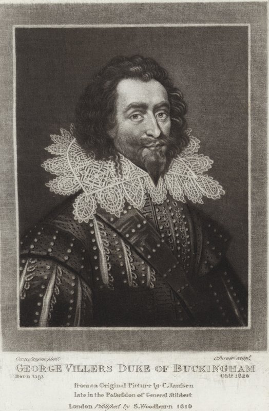 George Villers Buckingham Dükü by Cornelius Janssen van Ceulen