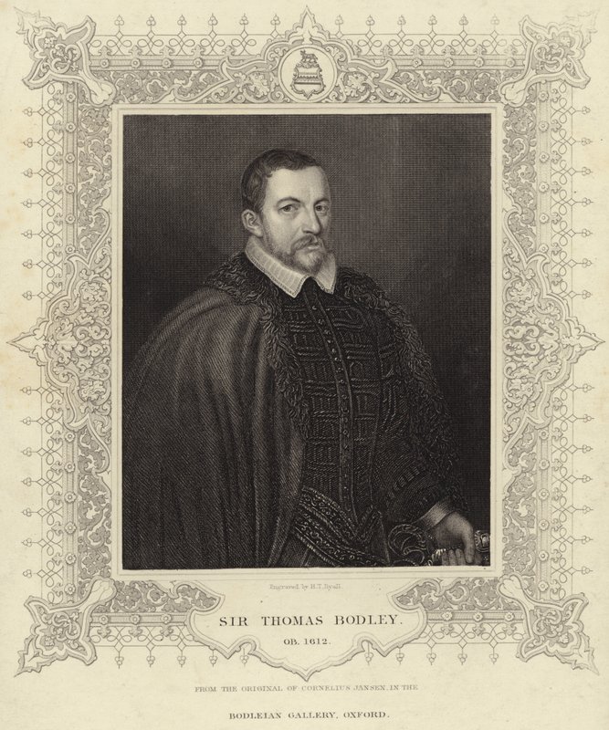 Sir Thomas Bodley by Cornelius Janssen van Ceulen