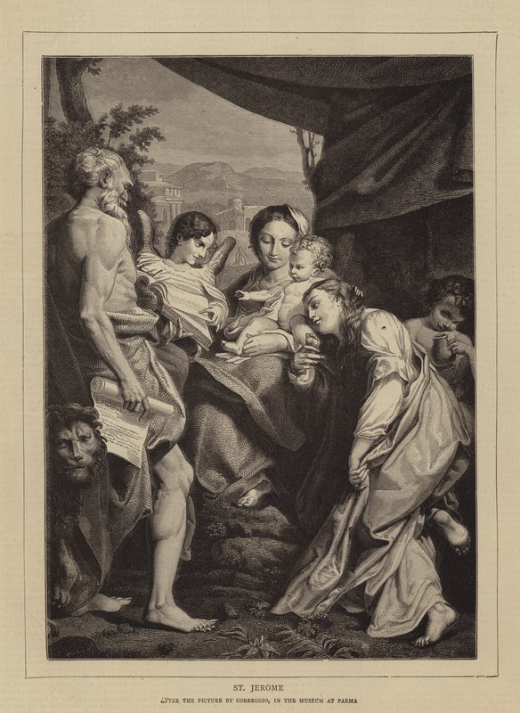 Aziz Jerome by Antonio da Correggio