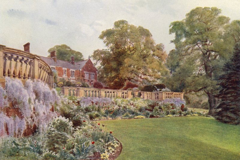 Terasın Doğu Yakası, Bagshot Parkı (renkli taş) by Cyril Ward