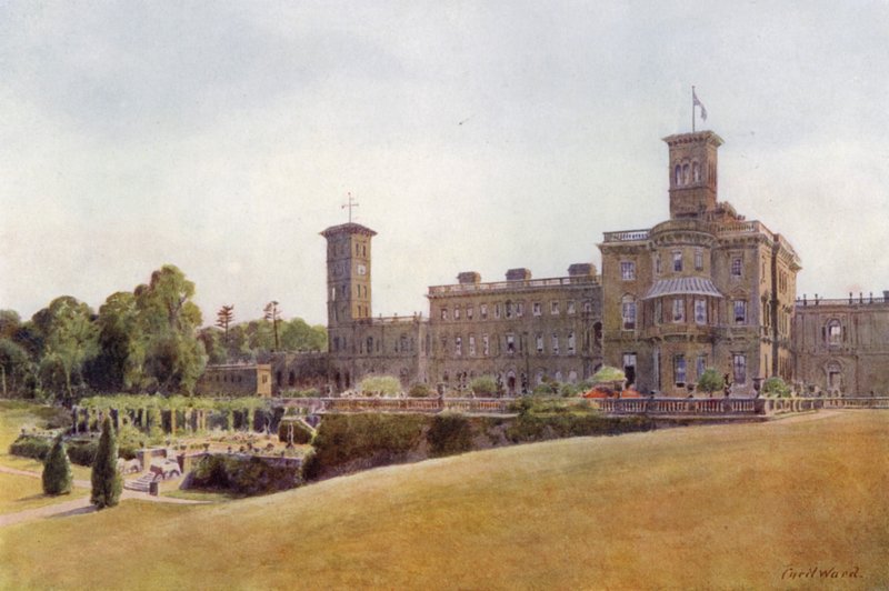 Osborne Evi ve Terasları (renkli taş) by Cyril Ward