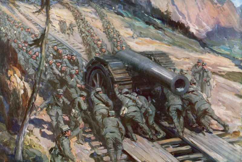 Dağları Fethetmek, İtalya, I. Dünya Savaşı by Cyrus Cuneo